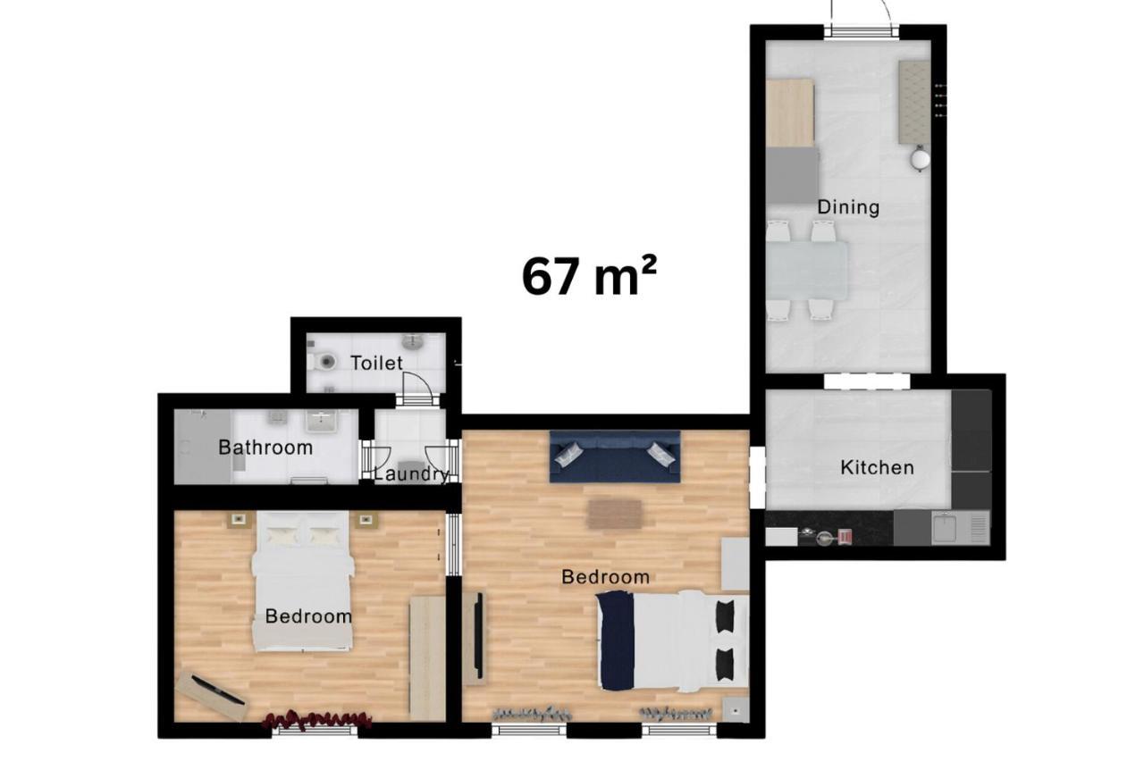 Apartment Korina - City Center Zagreb Buitenkant foto